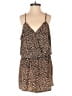 Audrey 3+1 Animal Print Brown Romper Size S - photo 1