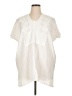 Echo White Short Sleeve Blouse Size L (estimated) - photo 1