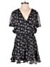 Sugar Lips 100% Polyester Floral Black Romper Size XS - photo 1
