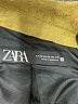 Zara 100% Acetate Gold Blazer Size XS - photo 7