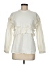 Unbranded Ivory Long Sleeve Blouse Size M (estimated) - photo 1