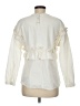 Unbranded Ivory Long Sleeve Blouse Size M (estimated) - photo 2