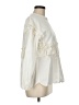 Unbranded Ivory Long Sleeve Blouse Size M (estimated) - photo 4