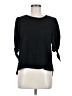 CeCe Black 3/4 Sleeve Top Size M - photo 1