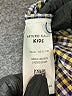 Assorted Brands Houndstooth Yellow Short Sleeve Button-Down Shirt Size 10 - photo 4