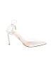 Francesco Russo 100% Leather White Heels Size EU 41 - photo 1