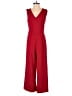 Calvin Klein Solid Red Jumpsuit Size 2 - photo 1