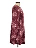 Mudd Paisley Burgundy Casual Dress Size L - photo 4