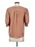 Joie 100% Silk Tan 3/4 Sleeve Silk Top Size S - photo 2