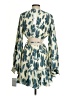 Jonathan Simkhai 100% Polyester Print Blue Casual Dress Size S - photo 2