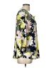 Ellen Tracy Floral Graphic Tropical Green 3/4 Sleeve Blouse Size L - photo 4