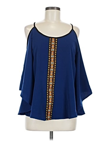 VAVA by Joy Han 3/4 Sleeve Blouse (view 1)