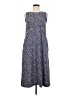 Unbranded Paisley Gray Casual Dress Size M (estimated) - photo 1