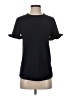 Shein Black Short Sleeve Top Size 2 - photo 1