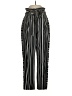 Akira 100% Polyester Stripes Black Casual Pants Size S - photo 1
