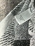 Christopher & Banks 100% Polyester Checkered-gingham Gray Long Sleeve Blouse Size L - photo 5