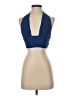 Shein Blue Sleeveless Blouse Size 2 - photo 1