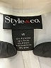 Style&Co Solid Ivory Casual Pants Size 14 - photo 7
