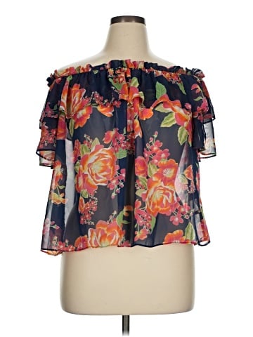 Vanity Fair Short Sleeve Blouse (view 1)