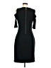 MICHAEL Michael Kors Solid Black Cocktail Dress Size M - photo 2