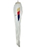 Adidas 100% Nylon Color Block White Track Pants Size XS - photo 5