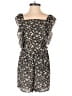 Shein 100% Polyester Floral Black Romper Size 4 - photo 1