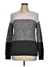 Croft & Barrow 100% Cotton Color Block Gray Pullover Sweater Size XL - photo 1