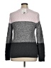 Croft & Barrow 100% Cotton Color Block Gray Pullover Sweater Size XL - photo 2