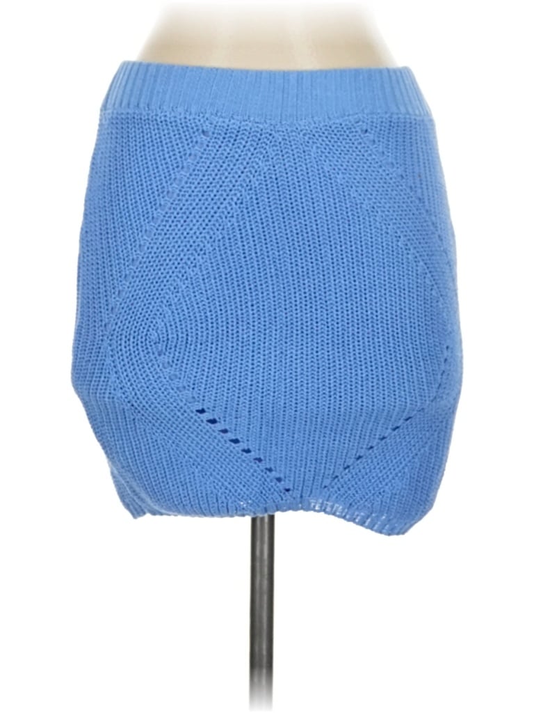 Pre-owned Privy Casual Skirt In Blue