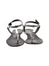 Calvin Klein Silver Black Sandals Size 8 - photo 2