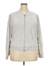 Torrid Gray Track Jacket Size 2X Plus (2) - photo 1