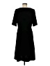 Lands' End Solid Black Casual Dress Size M - photo 2