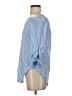 Unbranded Blue 3/4 Sleeve Blouse Size XS - photo 5