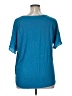 Ann Taylor LOFT 100% Polyester Teal Active T-Shirt Size XL - photo 2