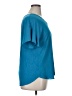 Ann Taylor LOFT 100% Polyester Teal Active T-Shirt Size XL - photo 4
