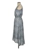 Lilla P 100% Polyester Paisley Gray Casual Dress Size XS - photo 5