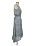 Lilla P 100% Polyester Paisley Gray Casual Dress Size XS - photo 4
