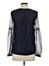 Boden Stars Blue Long Sleeve Blouse Size 2 - photo 2