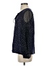 Boden Stars Blue Long Sleeve Blouse Size 2 - photo 5