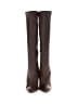 Villa Rouge 100% Leather Brown Boots Size 7 - photo 2