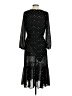 Point Sur 100% Polyester Stars Black Cocktail Dress Size 4 - photo 2