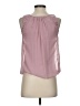 Logix 100% Polyester Pink Sleeveless Blouse Size S - photo 2