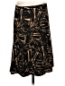 Chaps Animal Print Gold Casual Skirt Size S - photo 2