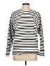 Zara Stripes White Pullover Sweater Size L - photo 1