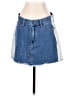 Just Black Blue Denim Skirt Size M - photo 1
