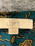 Ann Taylor LOFT 100% Polyester Teal Long Sleeve Blouse Size XS - photo 7