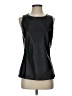 Ann Taylor 100% Polyester Black Sleeveless Blouse Size S - photo 1