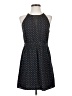 Tulle 100% Polyester Polka Dots Blue Casual Dress Size XS - photo 1