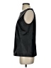 Ann Taylor 100% Polyester Black Sleeveless Blouse Size S - photo 5