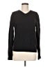 Banana Republic 100% Merino Extra Fine Wool Black Wool Pullover Sweater Size M - photo 1